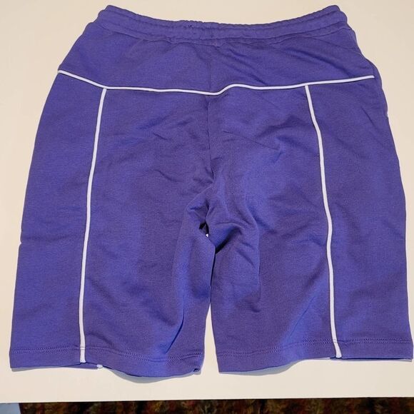 ASOS Purple Drawstring Cotton Shorts with Pockets NWT XS - Picture 4 of 7